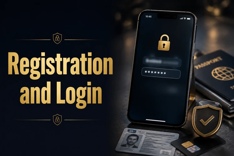 Registration and Login